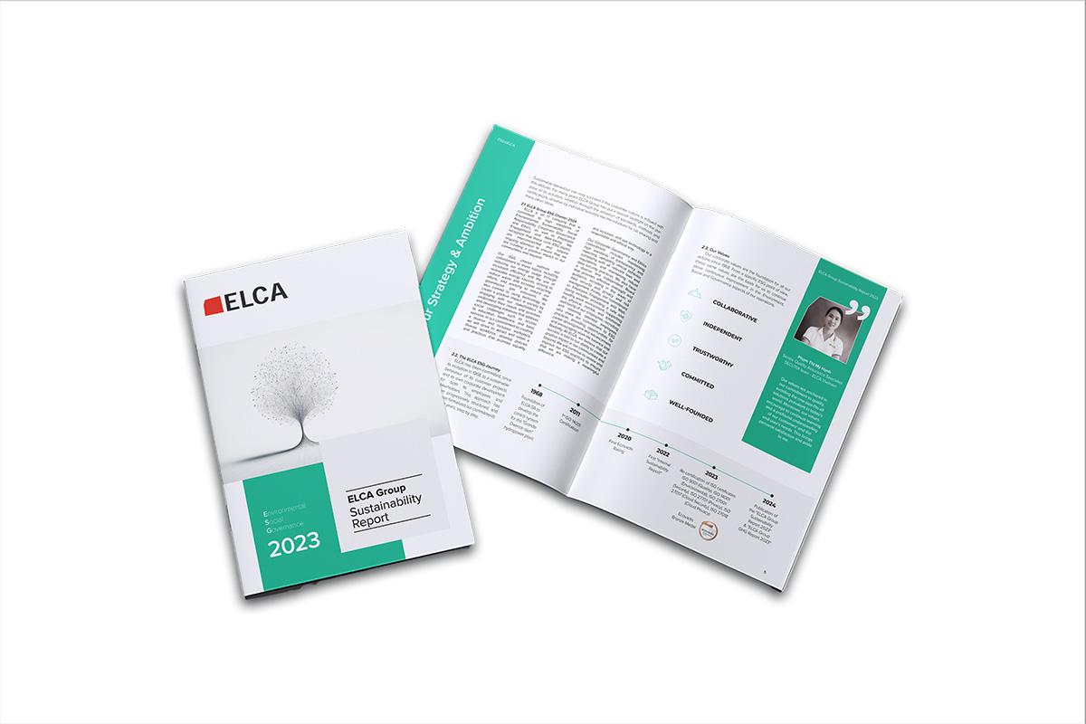 Sustainability Report as booklet